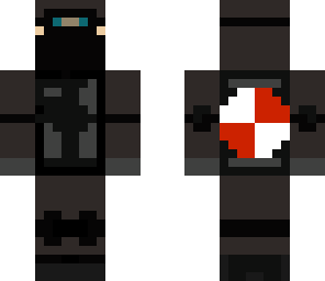 umbrella soldier whit googles and mask 