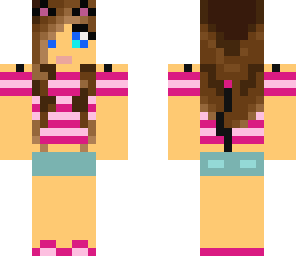 pink cat girl