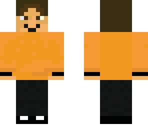 orange t-shirt