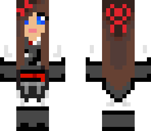 assassin girl brown hear
