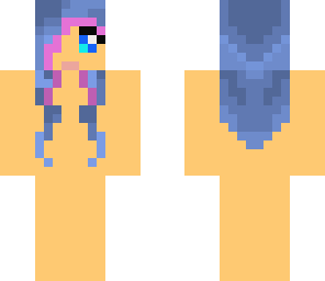 pink and blue girl template