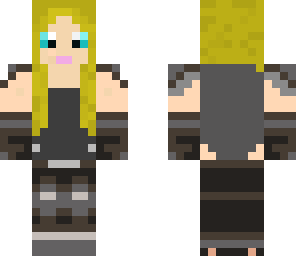 female dwarf -viking skin