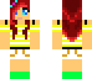 cute girl with barrette
