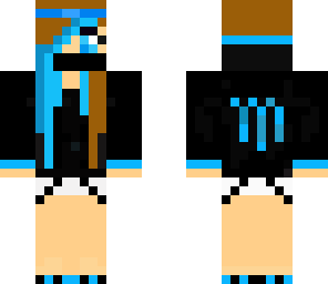 ninja blue monster girl