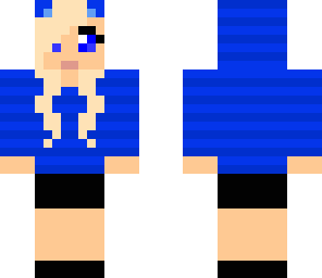 hoodie blond girl