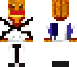 wierd pumpkin skin 
