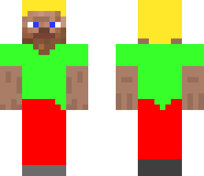 recolored steve
