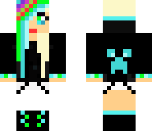 blue and green girl fixed