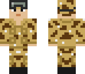 chocolate chip camo - helmet
