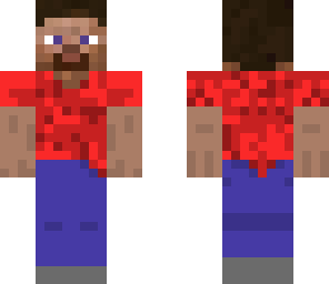 steve in red shirt