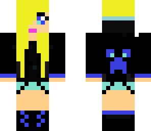 blue creeper chick