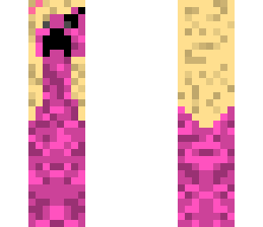 girl creeper with hair