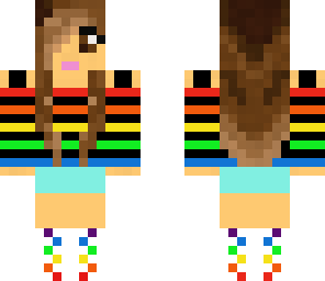 rainbow girl