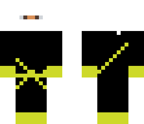 ninja black and yellow