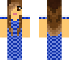 blue girl