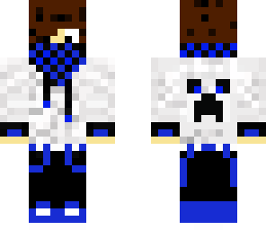 teen with blue hoodie