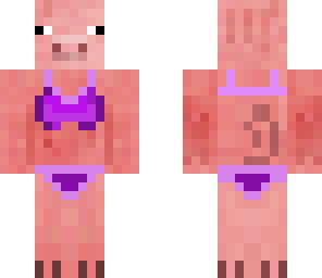 pig in a bikini