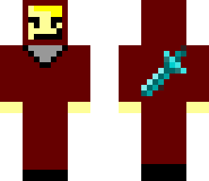 epic man with sword 