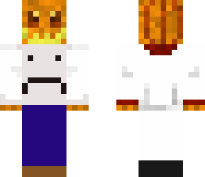 sad pumpkin man