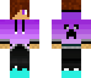 guy in a purple jacket