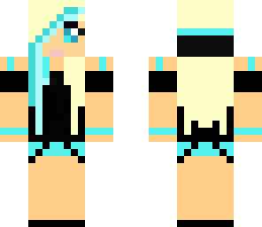 blue girl