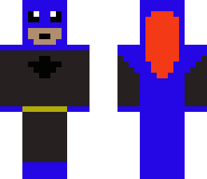 blue bat-girl
