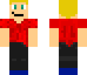 fortnotch123 as steve red with black pants