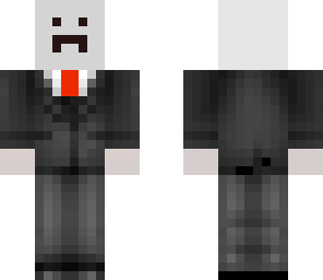 slenderman with a face