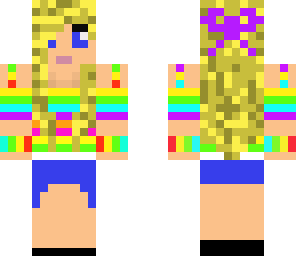 cutie rainbow girl