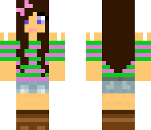 cute gurl with bow
