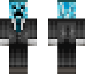 executive creep - blue suited creeper