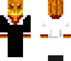 pumpkin head with suit