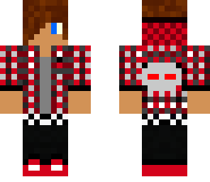 meh as a minecraftian - blue eyes