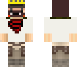 evil good dwarf  -white shirt-