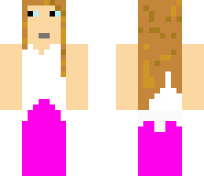 girl in minecraftia plus