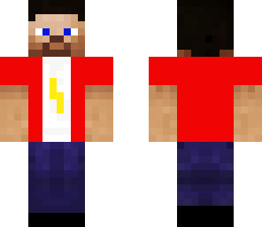 steve with lightning jacket