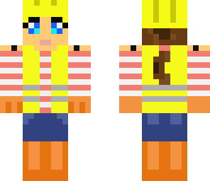 construction girl worker