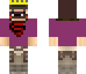 evil good dwarf  -purple shirt-