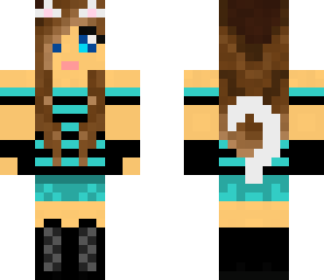 kitty lady teal recolor