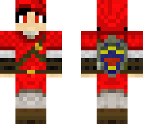 red elf adventurer