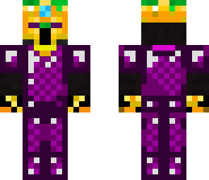 purple diamond man