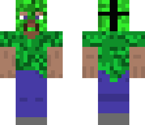 steve in creeper disguise