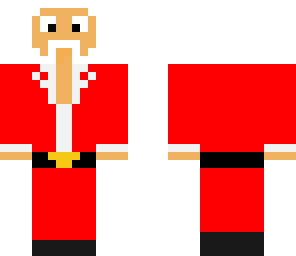 santa claus hatless