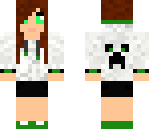 girl hoodie creeper