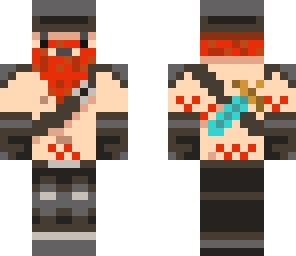 honeydew with a diamond sword