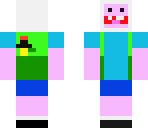 finn the human with sword in backpack