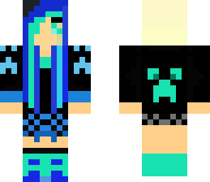 emu blue girl
