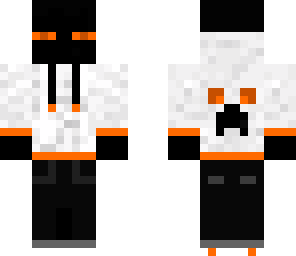 enderman boy orange