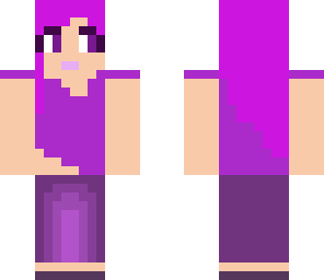 purple girl
