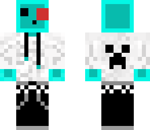 blue slime with scouter